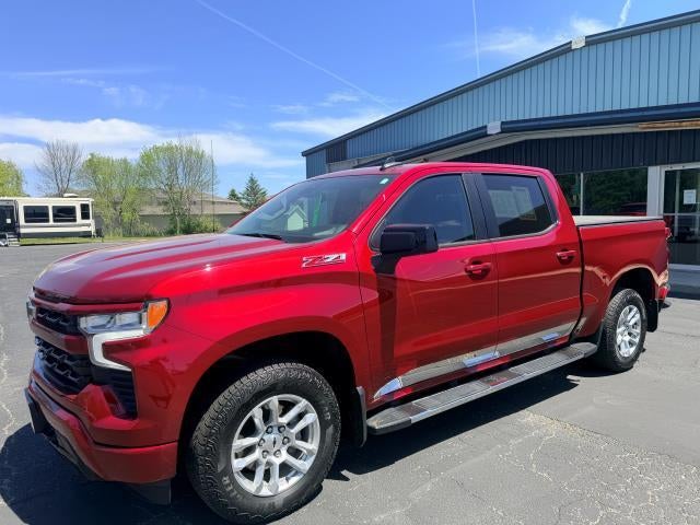 2023 Chevrolet Silverado 1500 RST in Radiant Red Tintcoat — front three-quarter view
