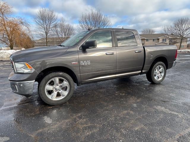 2017 RAM 1500 Big Horn in Silver — front three-quarter view